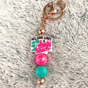 No one likes a shady beach 🏖 keychain / bag charm